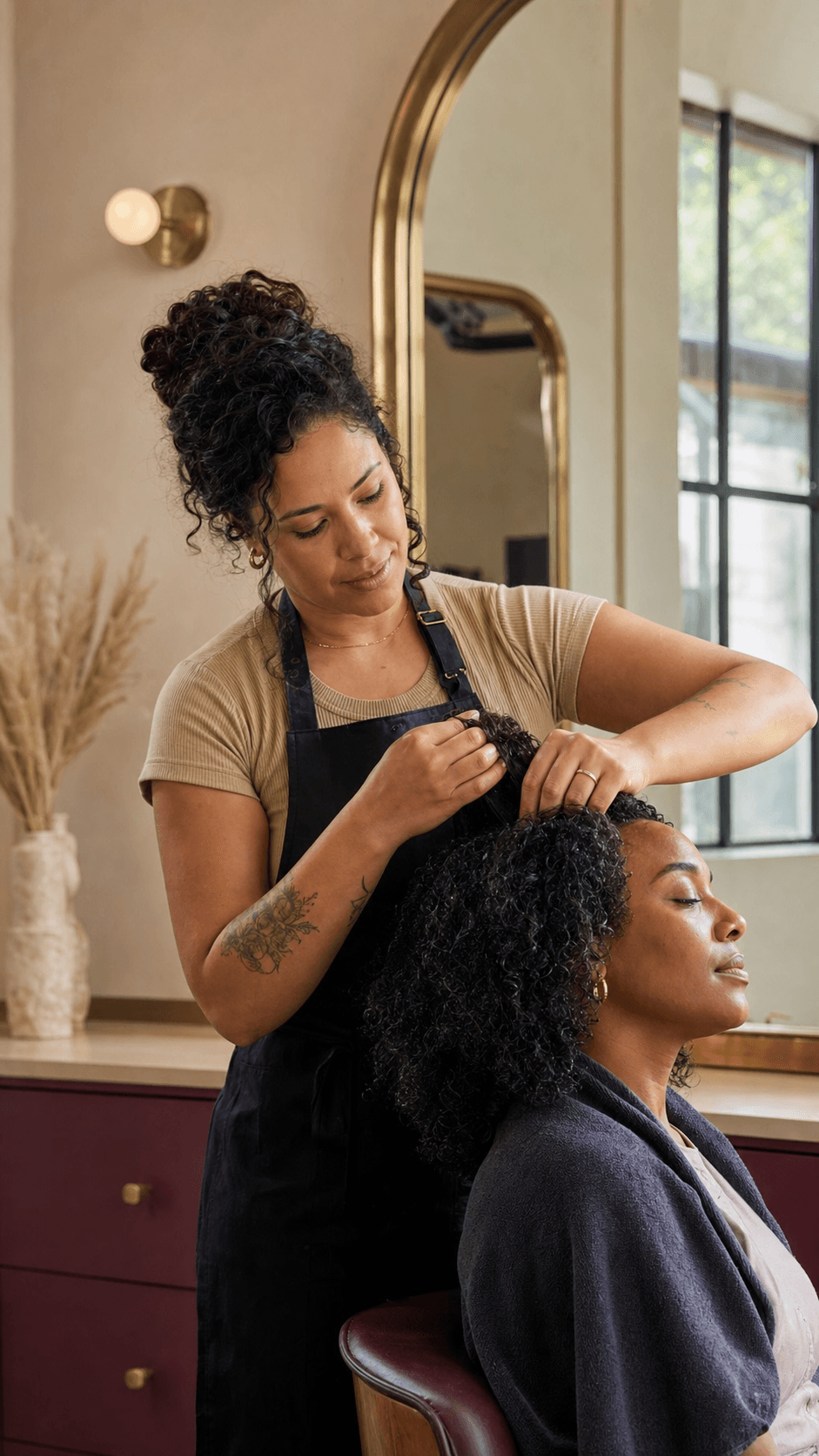 Atendimento de Cabelo na Lumê