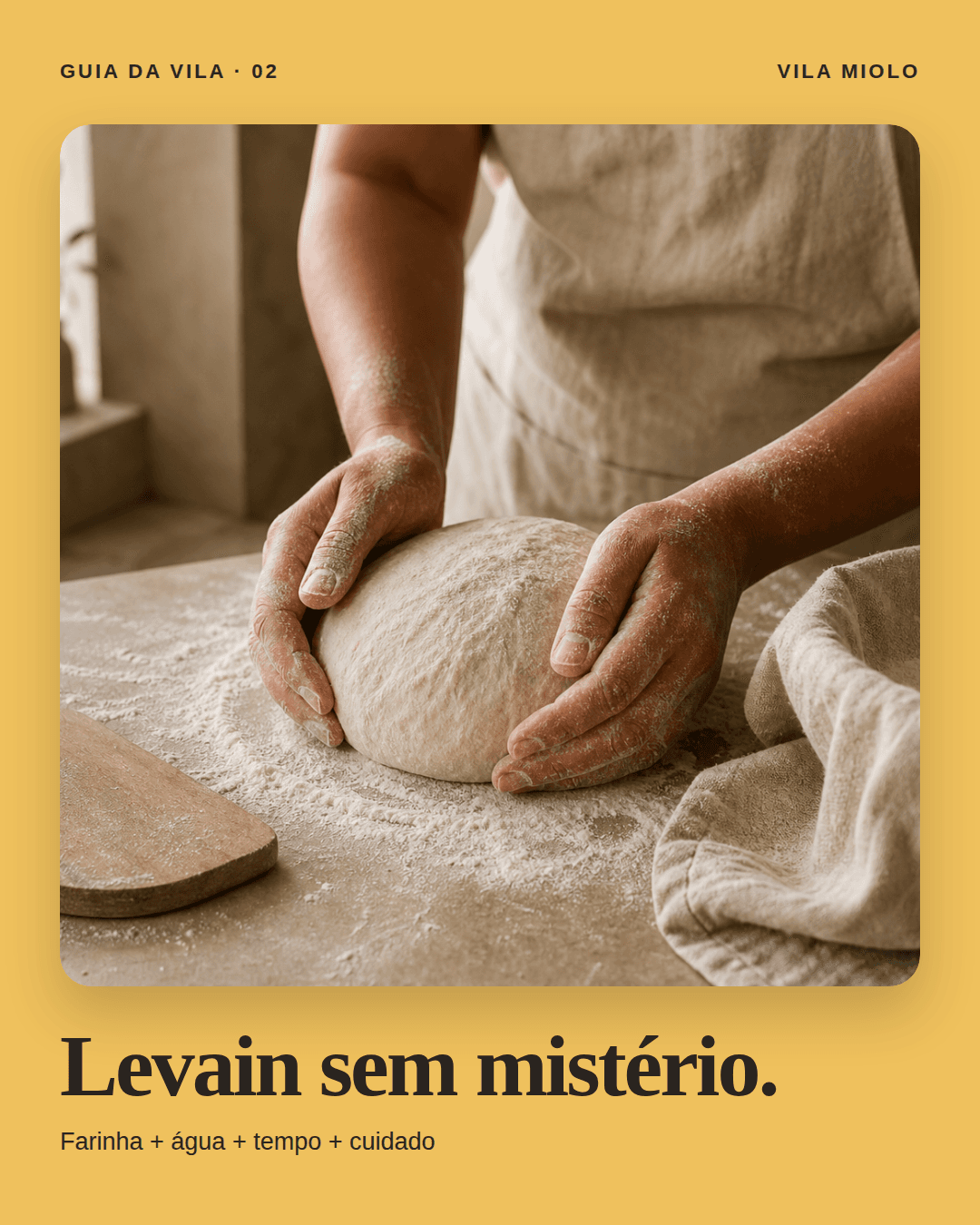 Capa do carrossel Levain sem mistério