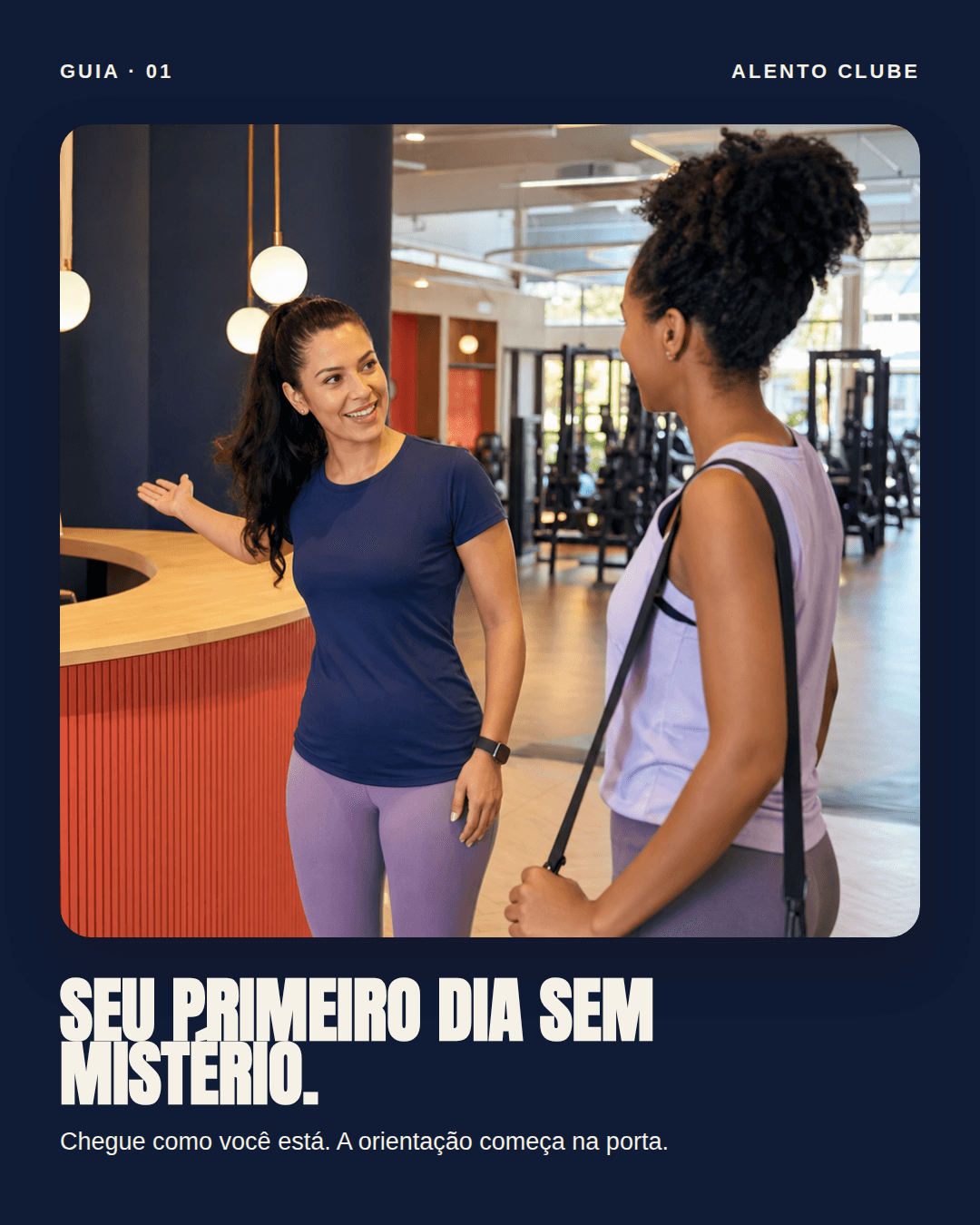 Carrossel sobre a primeira visita