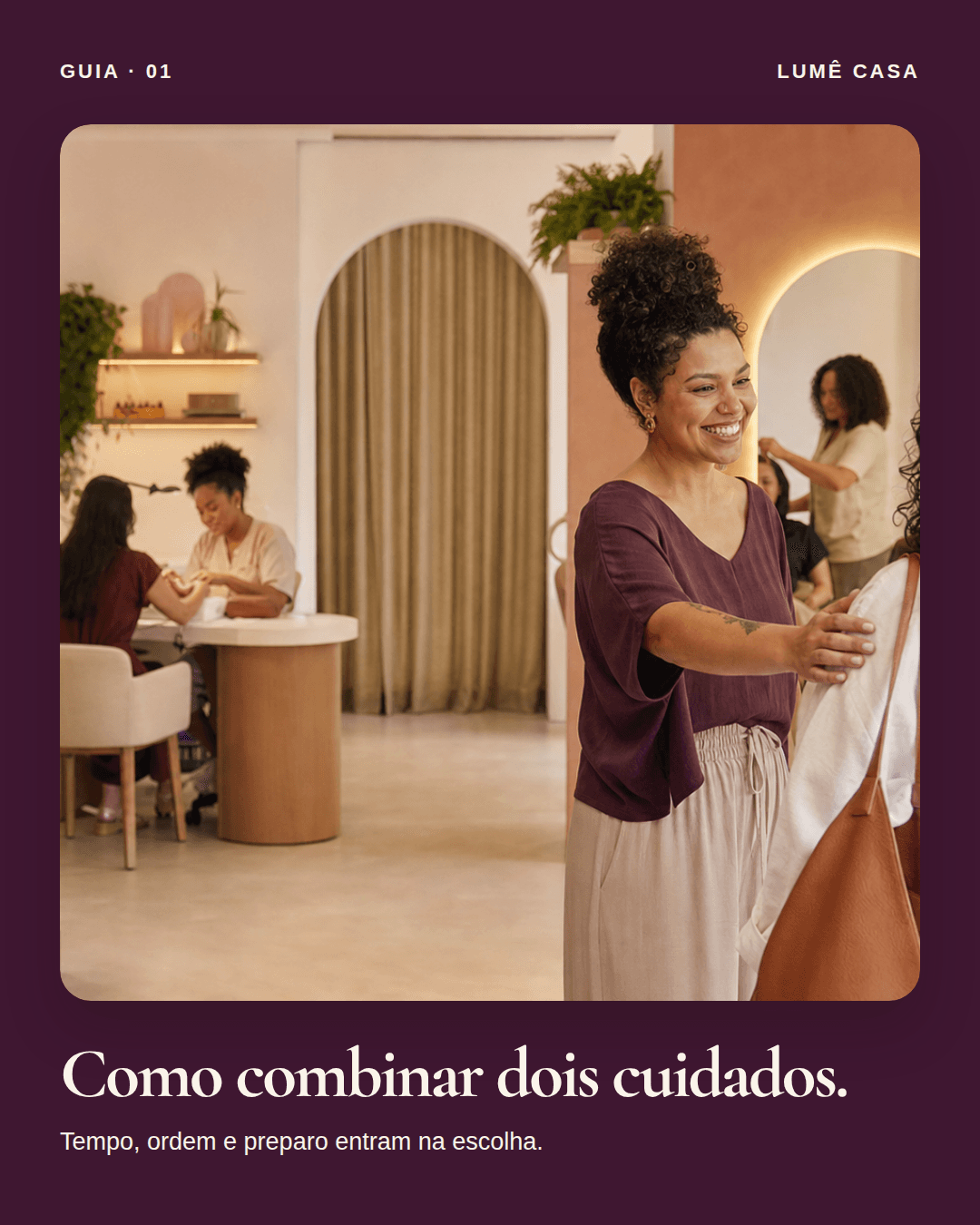 Carrossel sobre a primeira visita