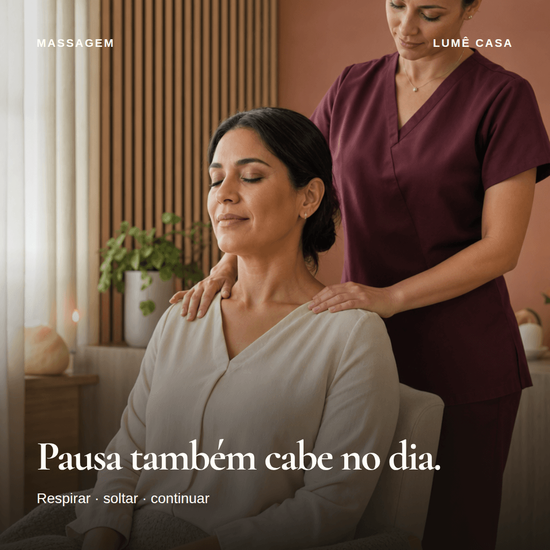 Post: Pausa também cabe no dia
